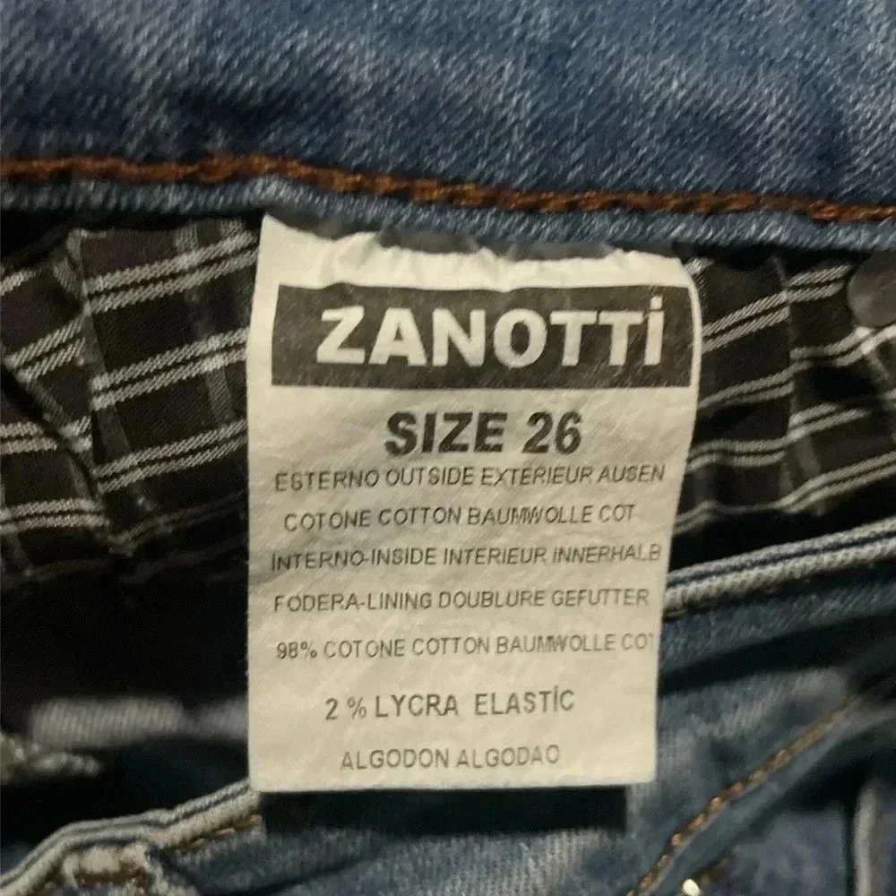Giuseppe Zanotti Jeans women size 26 - Picture 4 of 4